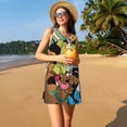 thumbnail image 3 of Lsque Scooby-Doo Pattern Summer Dresses for Women – Sleeveless T-Shirt Swing Sundress, Perfect for the Beach and Casual Days, 3 of 6