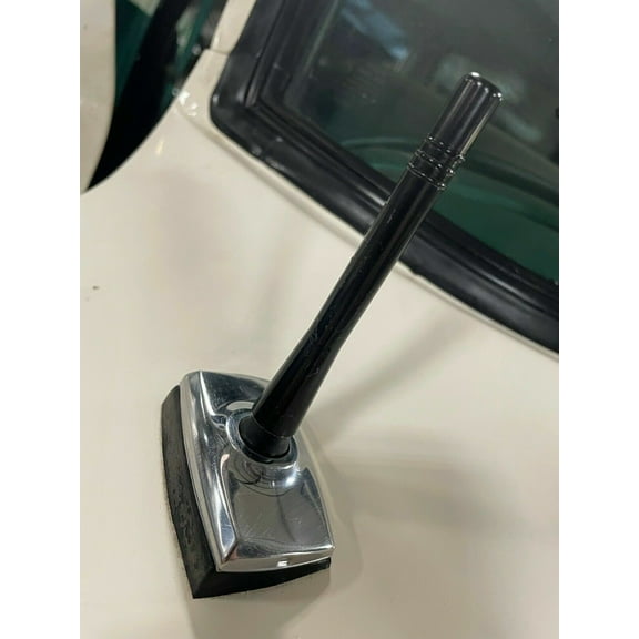 4" inch Short Black Aluminum Antenna Mast AM/FM for FORD BRONCO 1980-1996 New