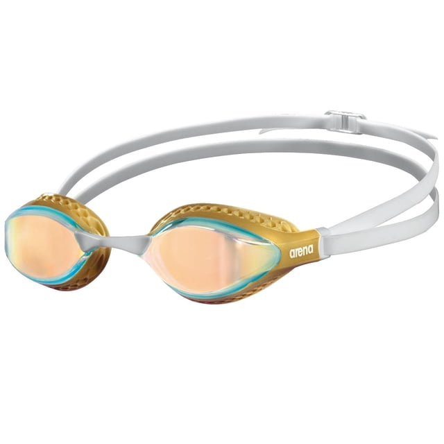 Arena 003151-206-UNITALLA Goggles, Air-Speed Mirror, Amarillo/Blanco, Unitalla multicolor