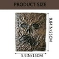 thumbnail image 2 of Evil Dead Book Spellbook cuero tapa dura diario hechizos decoración película de terror Prop decoración cuaderno, 2 of 8