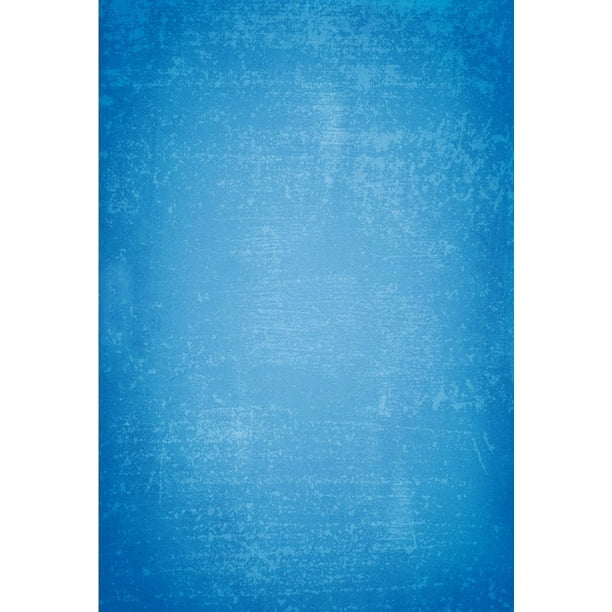 HelloDecor Polyester Fabric 5x7ft Photography Background Plain Blue Wall  Paper Backdrops Personal Art Portraits Shooting Video Studio 