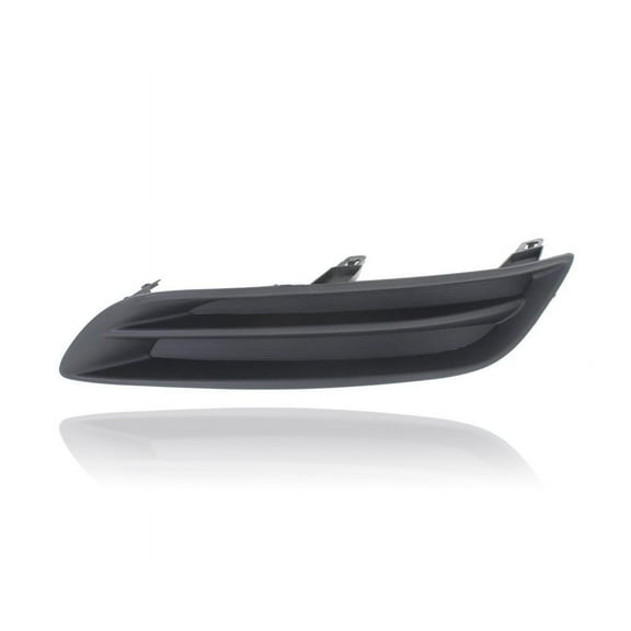 Fog Light Cover - Cooling Direct Fit/For 622563SH0B 13-15 Nissan Sentra - Matte-Black, Without Foglamp Type, Right Hand - Passenger