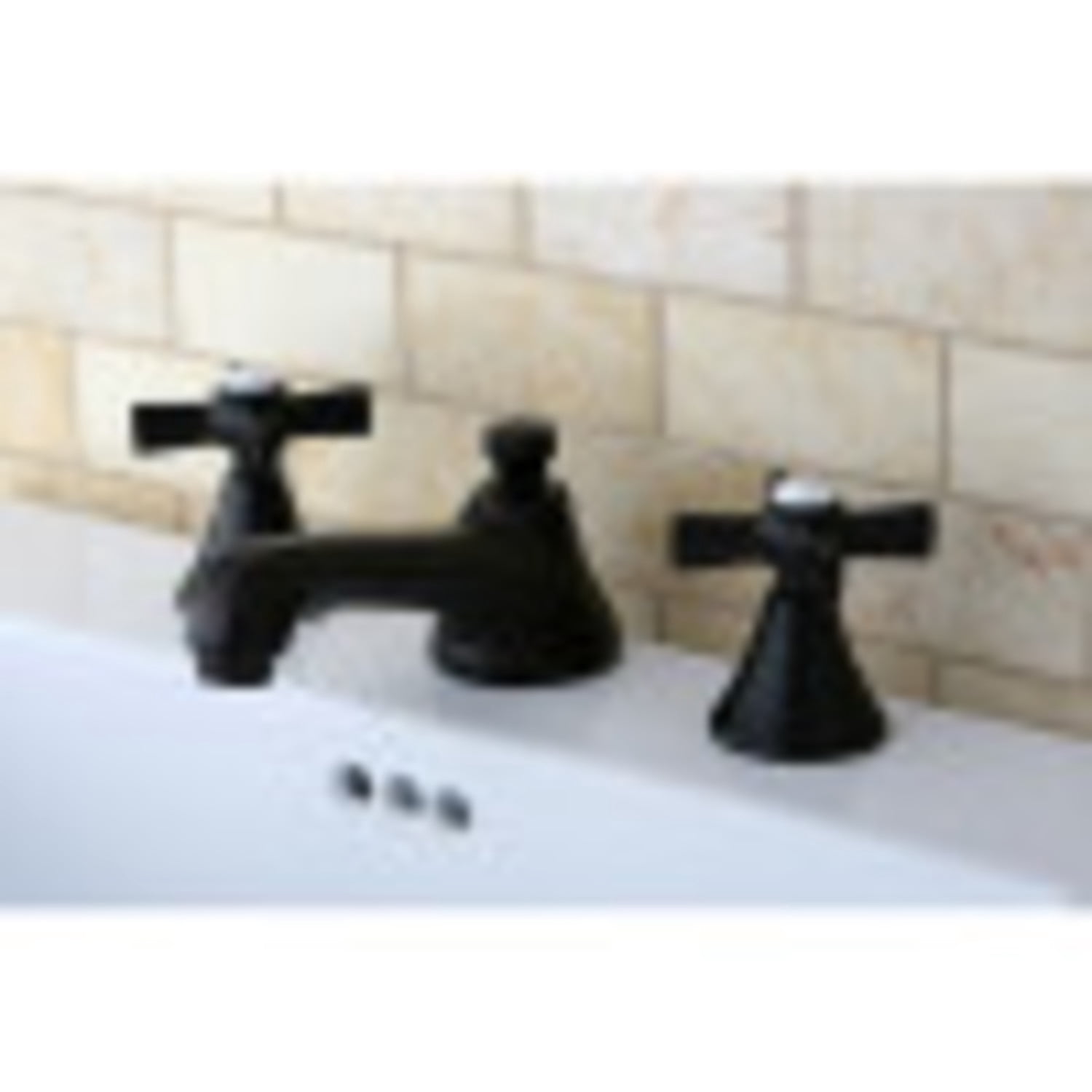 Kingston Brass KS4475ZX 8 in. Widespread Bathroom Faucet, Oil Rubbed Bronze