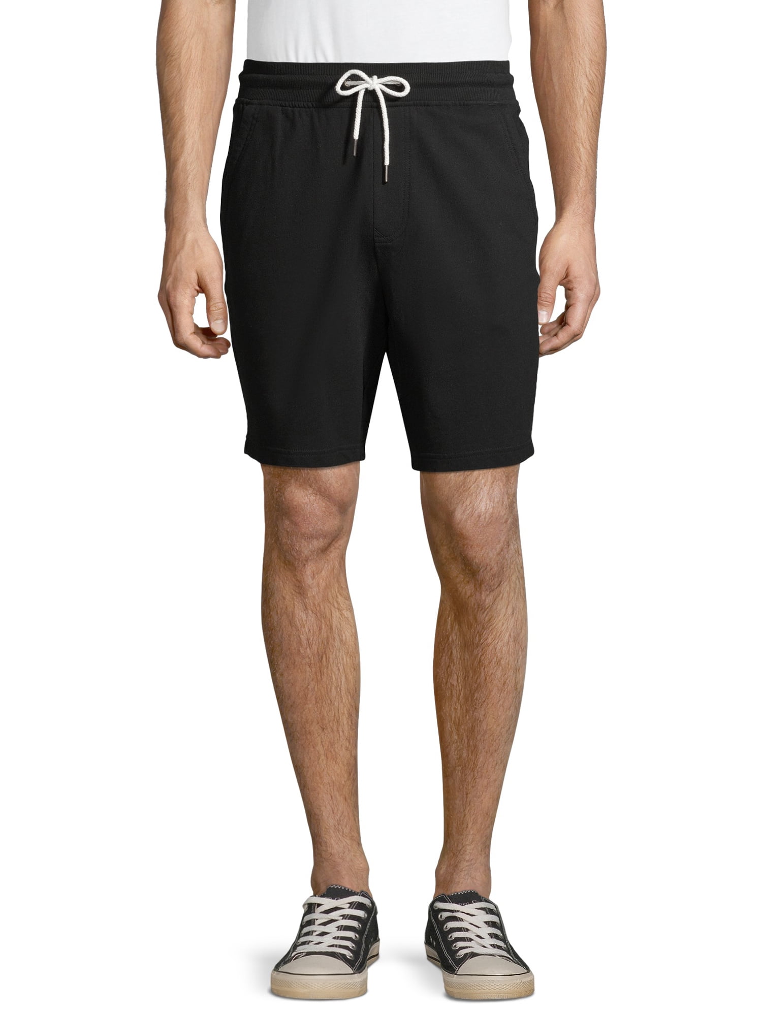 no boundaries men's knit jogger shorts