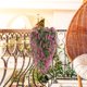 thumbnail image 5 of 2 Pcs Pink Artificial Plant, UV Resistant Artificial Hanging Plants, 5 of 5