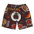 thumbnail image 5 of Goofa A Cup Of Black Coffee On A Saucer Printed Mens Swim Trunks Summer Quick Dry Short Beach Swimwear Bathing Suits-Small, 5 of 9