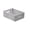 Gray, variant on Fareti Mini Foldable Plastic Baskets for Organizing Collapsible Crate with Handle Stackable Storage Bin Small Storage Container Box Caddy Desk Drawer Organizer