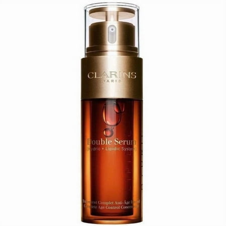 ($124 Value) Clarins Double Serum Complete Age Control Concentrate, 1.6 Oz