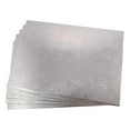 thumbnail image 3 of Cake S.O.S 14x10 Inches Silver Rectangle Cake Thin Drum Board, 1/4″ Thick, (6-Pack), 3 of 6