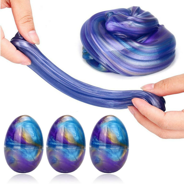 BULK Marbled Unicorn Color Slime Putty Cups Galaxy 12pcs Rainbow Colorful  Sludge for sale online