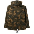 thumbnail image 2 of Ma Croix Womens Hooded Satin Lined Anorak Jacket Plus Size Safari Military Parka, 2 of 8