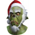 thumbnail image 1 of Masque en Latex Santa Vert, 1 of 5