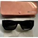 thumbnail image 2 of MIU MIU Woman Sunglasses MU 09WS Black And Gold Dark Grey Lenses FREE Shipping!!, 2 of 6