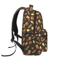 thumbnail image 3 of Disketp Fast Food Mochila Estampada para Hombre y Mujer – Mochila Ligera Clásica con Múltiples Bolsillos para Universidad, Trabajo y Viajes-One Size, 3 of 5