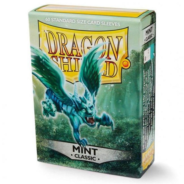 Arcane Tinmen ATM10725 DP - Dragon Shield Sleeves Playing Cards, Mint - 60 Sleeves Per Box