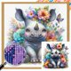 thumbnail image 1 of Kit 5D DIY Cuentas Cuadradas Completas Taladro AB Parcial Rinoceronte 45x45cm, 1 of 9