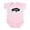 Petal Pink, variant on - BUFF Infant Bodysuit - Baby Light Bodysuit, Size Newborn - 24 Months