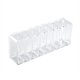 thumbnail image 5 of Caja de almacenamiento compacta de 8 rejillas para polvos y cejas, para una mayor claridad y eficiencia del espacio, organizador de maquillaje de acrílico transparente, 5 of 8