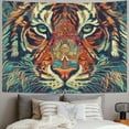 thumbnail image 2 of Orinice Tiger Tapestry Wall Hanging Unique Style Graphic Tapestries Home Wall Decor Art for Living Room Bedroom Apartment Farmhouse Dorm Decoration 50x40inch, 2 of 6