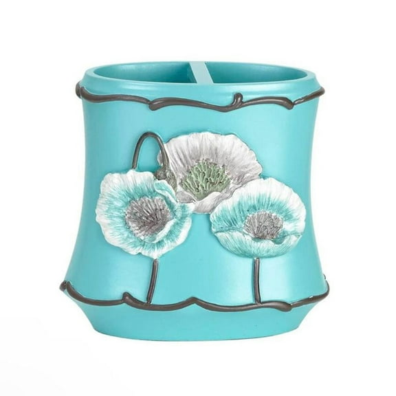 Popular Bath Poppy Fields Collection Soap Dish, Pastel Moss