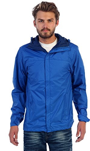 royal blue rain jacket