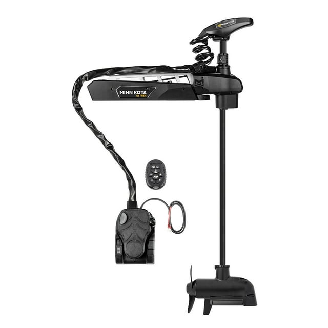 Minn Kota Trolling Motor 1368921 Ultrex Quest; Freshwater; Cable And Electric Steer; Variable Speed Forward And Reverse; 52 Inch Length; Bow Mount; 58 Ampere
