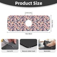 thumbnail image 2 of Xecao Abstract Leopard Print for Kitchen Sink Splash Guard Faucet Mat , Faucet Guard & Draining mat, (15" X 5.5" ), 2 of 7