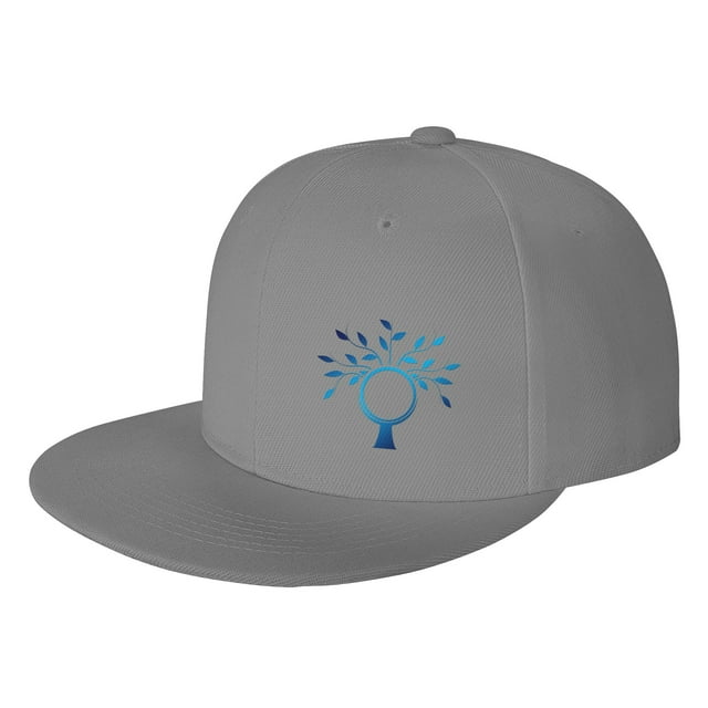 ZICANCN Tree Earth Environment Baseball Caps, Trucker Hats for Men And Women, Adjustable Breathable Flat Caps, Gray