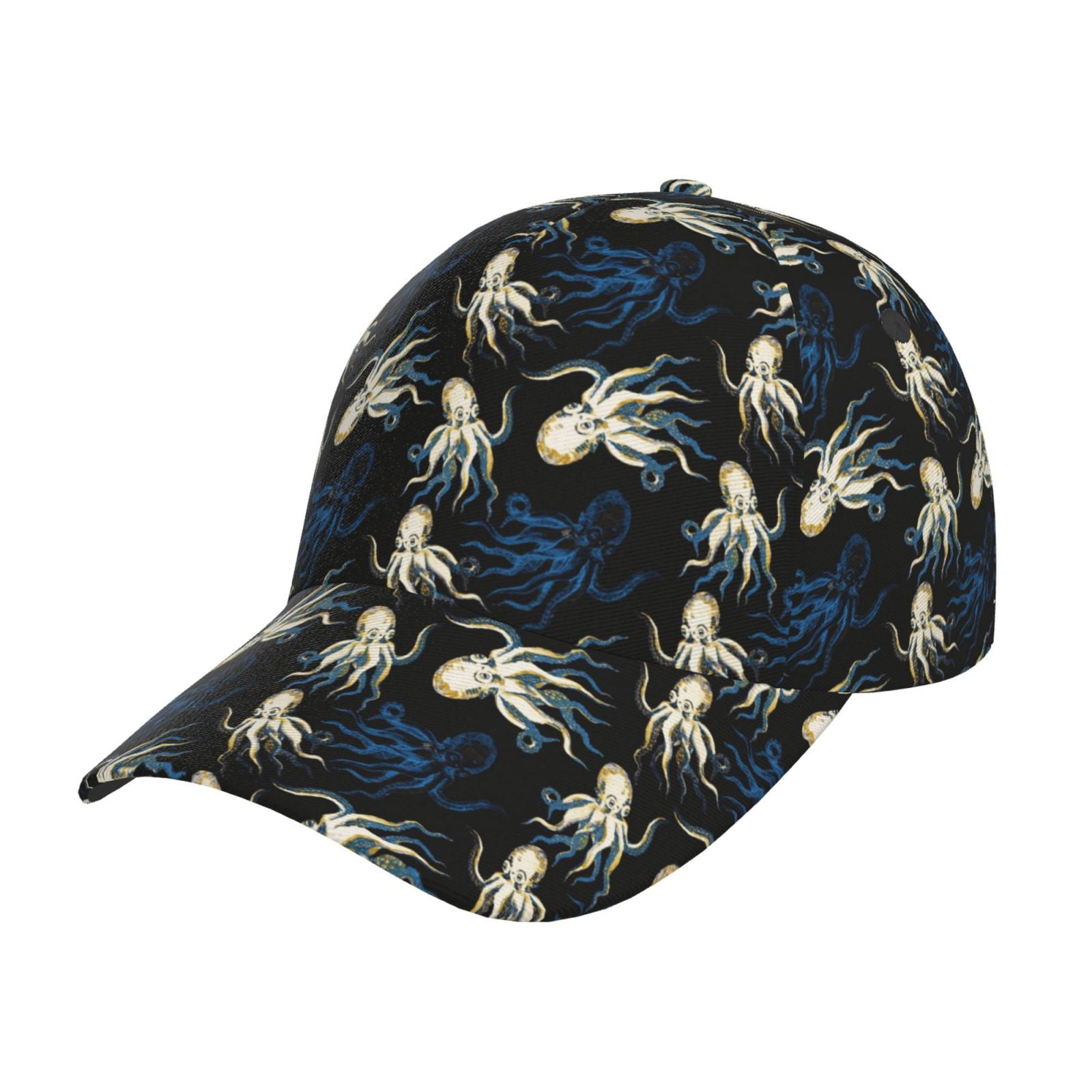 Gorra De Béisbol De Color Negro Para Hombre Y Mujer, Gorra De Béisbol Informal Ajustable Con Anillos De Metal, Sombrero Liso De Mezcla De Algodón, Gorras Ajustabl De Moda / Sombreros Y