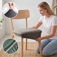 thumbnail image 6 of Stretch Dining Chair Seat Covers Elastic Scratch Resistant Dustproof Chair Cushion Slipcover for Kitchen Dining Room Restaurant Seat Protector, 6 of 6