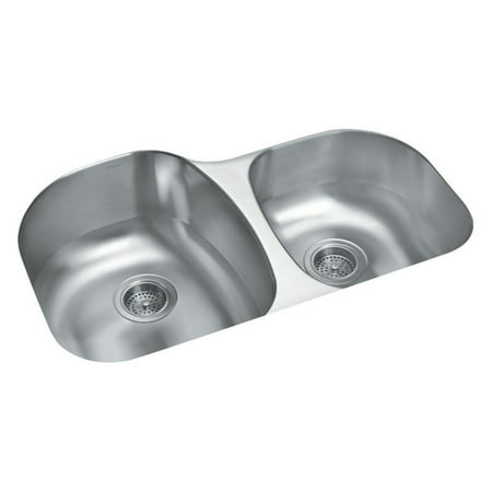 Sterling By Kohler Cin 11723 Double Basin Undermount Kitchen Sink