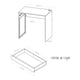 thumbnail image 4 of Escritorio Juvenil Moderno Bruno Maderkit con Cajón color Miel, 4 of 7