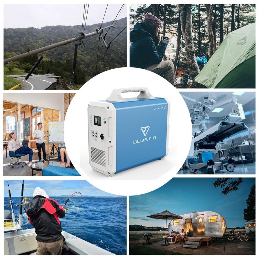 Bluetti EB150 Portable Power Station 1500Wh Solar Generator AC110V/1000W  Camping Solar Generator Lithium Emergency Battery Backup for Outdoor Road  Trip Travel Fishing - Walmart.ca