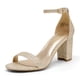 thumbnail image 1 of Dream Pairs Sandalias de tacón bajo con tiras para mujer Dream Pairs CHUNK, 1 of 6