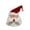 A, variant on Christmas Hat with Music & Dancing, Singing Santa Hat for Holiday Fun, Swinging Festive Hat for Parties & Decorations