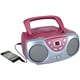 Sylvania CD/Radio Boombox, Pink, SRCD243M - Walmart.com