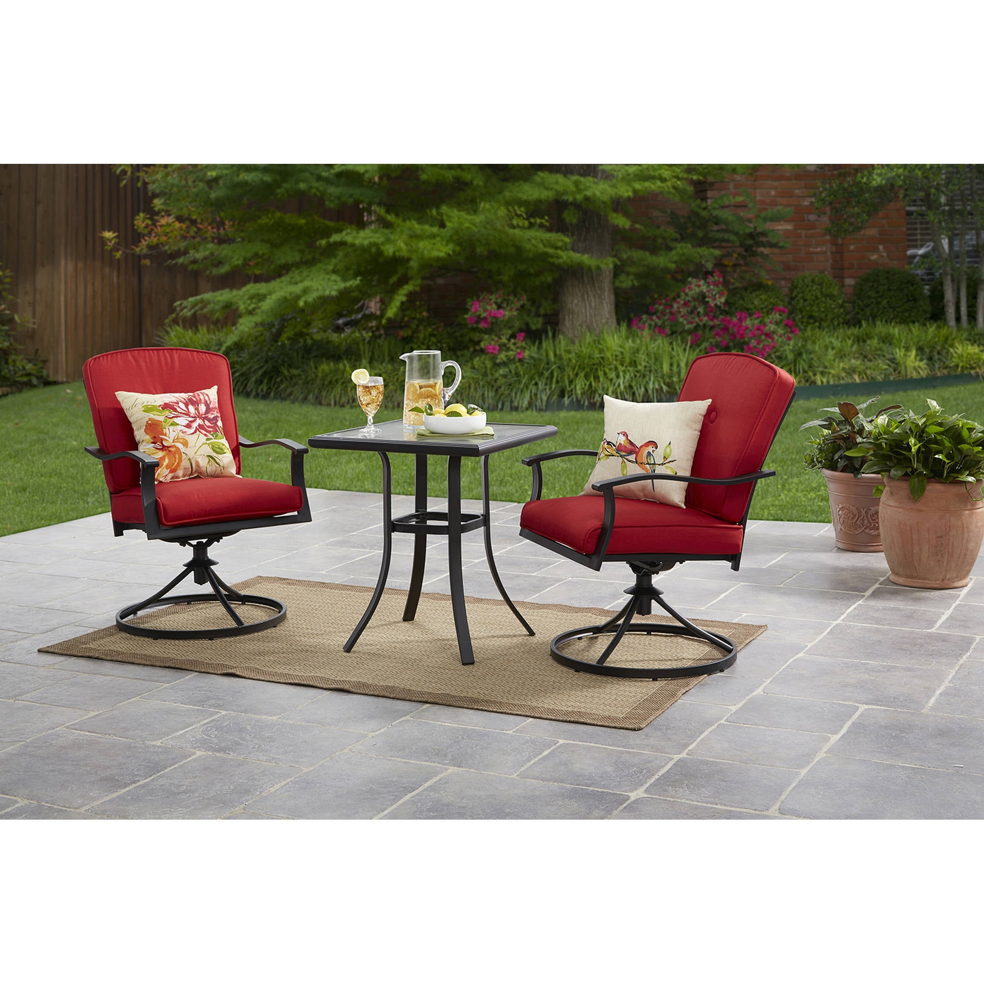 vandermark outdoor 3 piece bistro set