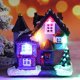 thumbnail image 3 of Luz batería casa de Navidad, Estatua de UN Sunnimix estado de pueblo pueblo, 3 of 8