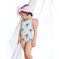 thumbnail image 4 of goowrom Baby Girls Summer Stripes Ice Cream Prints Backless Swimsuit, 4 of 9