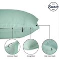 thumbnail image 3 of Cushion Covers 2pc Set (50 X 50 Cm) - Sunbeam Yellow - Solid Dyed Cotton Canvas, 3 of 5