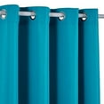 thumbnail image 2 of DREAM ART Indoor/Outdoor Curtains - Grommet Top Waterproof Windproof, Outdoor Drapes for Porch Gazebo Privacy (2 Panel,W54xL84 Inch, Dark Teal), 2 of 3