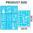 thumbnail image 2 of Juego de dos tarjetas de copo de nieve, pegatinas navideñas para ventana, ventana, sala de estar, pegatinas estáticas de pared navideñas con copos de nieve, 2 of 5