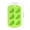 Green, variant on Silicone Fruit Ice Tray, Fruit Shaped Frozen Cube Mold with Strawberry, Watermelon, and Pineapple Designs for Cocktails, Drinks, and Party Treats