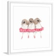 thumbnail image 2 of "Ballerina Birds" Framed Painting Print, 2 of 6