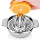 thumbnail image 1 of Exrimidor de Cítricos, Exricimidor de anaranjado de Limón de Prensa, manual de exprimidor de acero inoxidable con vertido en forma de v para Jugo de Limón y Limas, 1 of 7