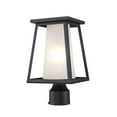 thumbnail image 2 of Trans Globe Lighting 51393 Kingsbury 14" Tall Post Light - Black, 2 of 5