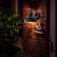 thumbnail image 2 of GOALPLUS Black Outdoor Gooseneck Light for Barn, 7 Inch Farmhouse Exterior Light Fixtures with Wall Mount, Small Porch Light with Brass Interior for House, Garage, Patio, 2 of 9