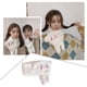 thumbnail image 5 of Bufandas de felpa con orejas de cachorro y chal de piel de invierno Cachorro blanco, 5 of 9