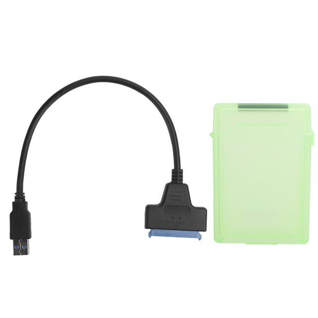 Cable adaptador HD SSD, Cable adaptador de disco duro Cable de conversión de complemento Caja de protección de disco duro Confiabilidad excepcional