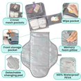 thumbnail image 4 of Cambiador portátil PILLANI para bebé impermeable con bolsillos, 4 of 9
